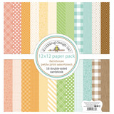 Doodlebug Design Farmhouse 12x12 Inch Petite Prints Assortment Pack (8663)