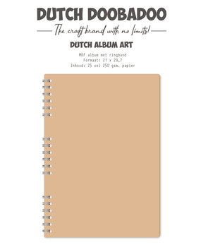 Dutch Doobadoo Dutch Album Art A4 MDF Album w/ Ring Binder (474.300.012)