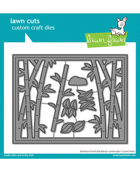 Lawn Fawn Bamboo Forest Backdrop: Landscape Lawn Cuts Dies (LF3617) Lawn Fawn Bamboo Forest Backdrop: Landscape Lawn Cuts Dies (LF3617)