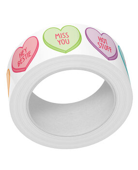 Lawn Fawn Conversation Hearts Washi Tape (LF3577)