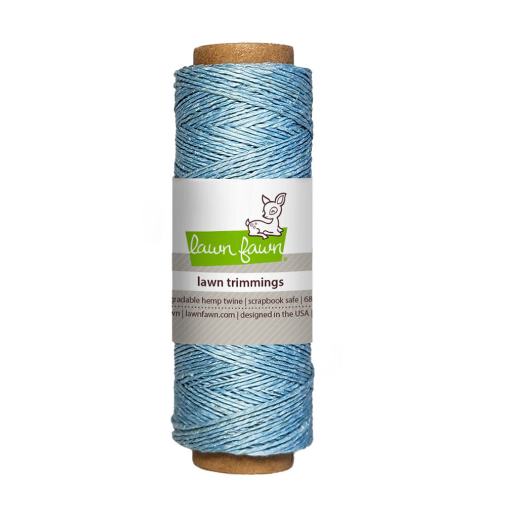 Lawn Fawn Sky Blue Hemp Twine (LF3578)