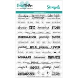 CarlijnDesign Clear Stamps Toffe Teksten 1 (CDST-0135)