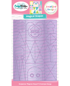 CarlijnDesign Snijmallen A6 Magical Shapes (CDJD-0052)