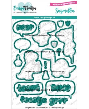 CarlijnDesign Dies Dino Feestje (CDSN-0289)