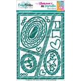 CarlijnDesign Dies A6 Quick Card 1 (CDSN-0279)