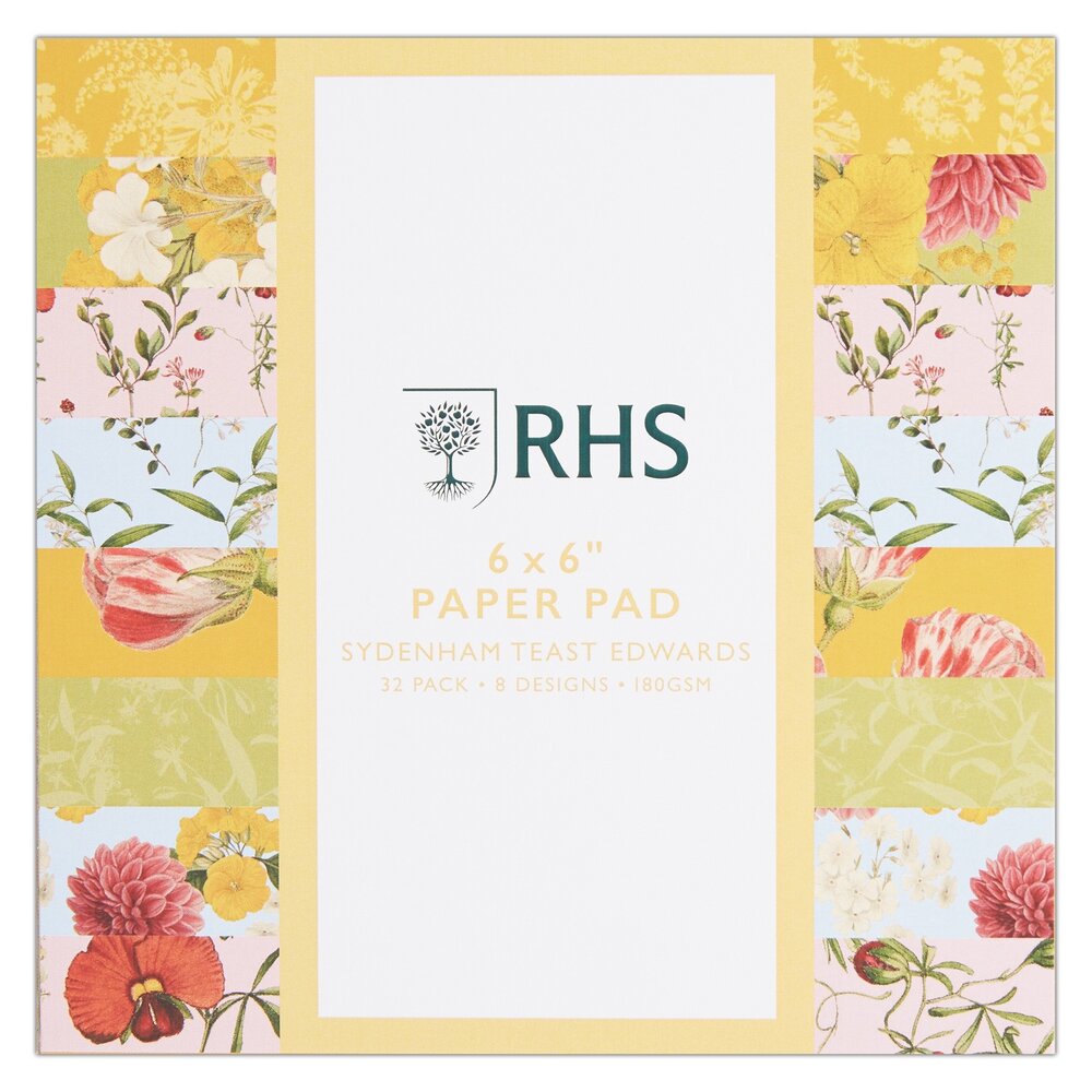 Papermania Edwards 6x6 Inch Paper Pad (RHS 101305)