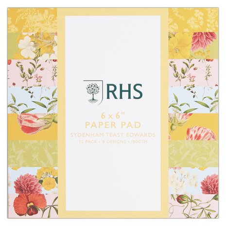 Papermania Edwards 6x6 Inch Paper Pad (RHS 101305)