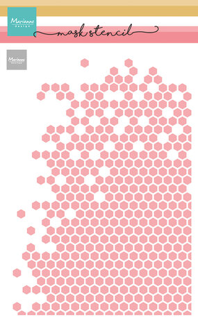 Marianne Design Mask Stencil Honeycomb (PS8174) (DISCONTINUED)