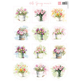 Marianne Design Decoupage Sheet A4 Hello Spring Mini's (VK9619) (DISCONTINUED)