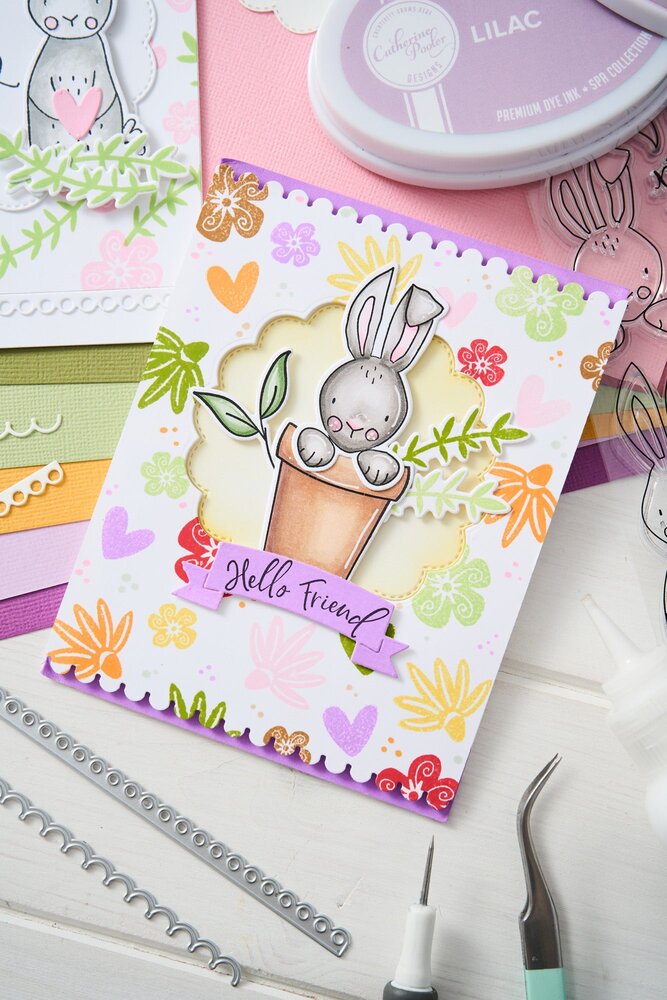 Sizzix Clear Stamps by Catherine Pooler Bunny Bits & Blooms (12pcs) (666794) Sizzix Clear Stamps by Catherine Pooler Bunny Bits & Blooms (12pcs) (666794)