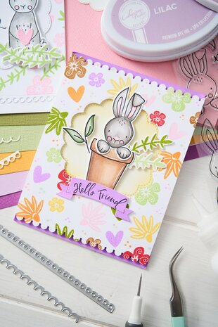 Sizzix Clear Stamps by Catherine Pooler Bunny Bits & Blooms (12pcs) (666794) Sizzix Clear Stamps by Catherine Pooler Bunny Bits & Blooms (12pcs) (666794)