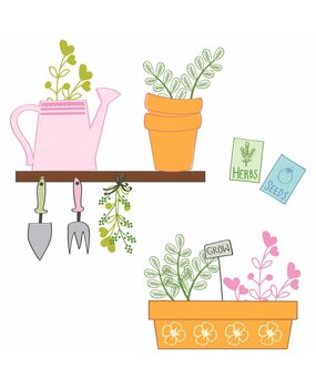 Sizzix Clear Stamps by Catherine Pooler Greenhouse Finds (14pcs) (666796) Sizzix Clear Stamps by Catherine Pooler Greenhouse Finds (14pcs) (666796)