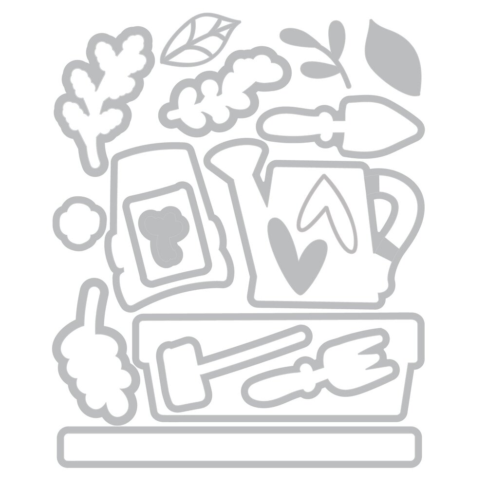 Sizzix Thinlits Die by Catherine Pooler Greenhouse Finds #2 (18pcs) (666797) Sizzix Thinlits Die by Catherine Pooler Greenhouse Finds #2 (18pcs) (666797)