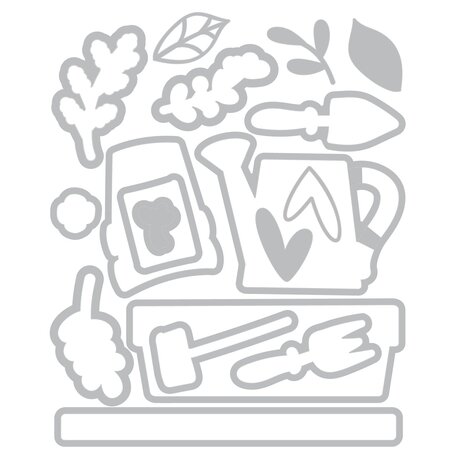 Sizzix Thinlits Die by Catherine Pooler Greenhouse Finds #2 (18pcs) (666797) Sizzix Thinlits Die by Catherine Pooler Greenhouse Finds #2 (18pcs) (666797)