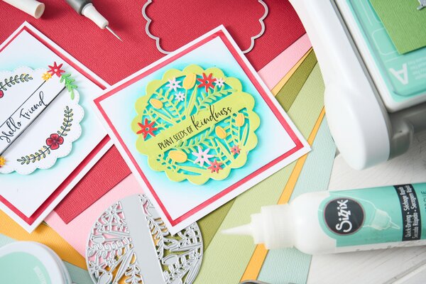 Sizzix Thinlits Die by Catherine Pooler Scalloped Circles, Borders & Banners (10pcs) (666801)