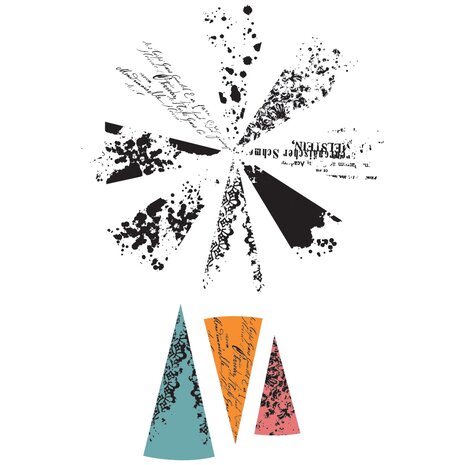 Sizzix Framelits Die w/Stamps by 49 and Market Build-a-Burst Artsy Lace Mix (8+6pcs) (666804) Sizzix Framelits Die w/Stamps by 49 and Market Build-a-Burst Artsy Lace Mix (8+6pcs) (666804)