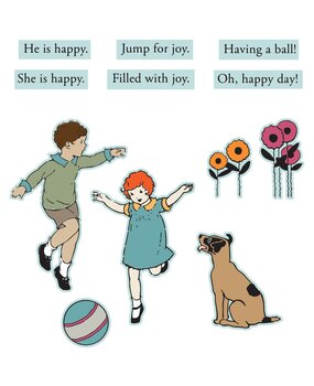 Sizzix Framelits Die w/Stamps by 49 and Market Play Time (29+12pcs) (666812) Sizzix Framelits Die w/Stamps by 49 and Market Play Time (29+12pcs) (666812)