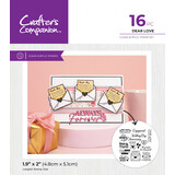 Crafter's Companion Love is in the Air Clear Stamps Dear Love (CC-LA-CA-ST-DELO)