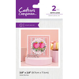 Crafter's Companion Love is in the Air Stamp & Die With Love (CC-LA-STD-WILO)