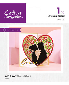 Crafter's Companion Loving Couple Metal Die Edgeable (CC-MD-EDG-LOCO)