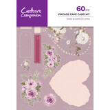 Crafter's Companion Vintage Cake Card Kit (CC-KIT-VICAKE)