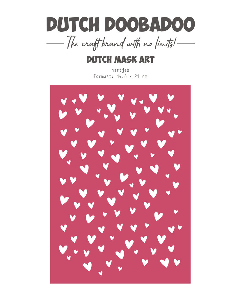 Dutch Doobadoo Dutch Mask Art A5 Hartjes (470.784.360)