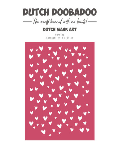 Dutch Doobadoo Dutch Mask Art A5 Hartjes (470.784.360)