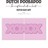 Dutch Doobadoo Dutch Card Art Box A4 XOXOX (470.784.358) Dutch Doobadoo Dutch Card Art Box A4 XOXOX (470.784.358)