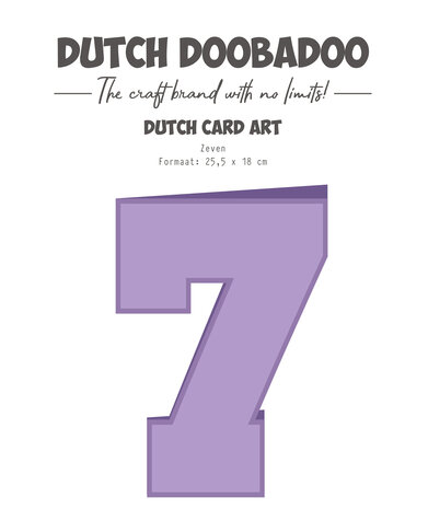 Dutch Doobadoo Dutch Card Art A4 Zeven (470.784.352) (OUTLET)