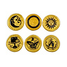 Stamperia Celebration Wax And Seals (6 seals) (WAXSL02) Stamperia Celebration Wax And Seals (6 seals) (WAXSL02)