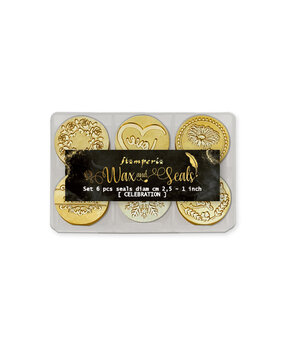 Stamperia Everyday Wax And Seals (6 seals) (WAXSL01)