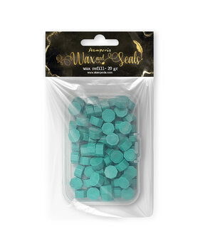 Stamperia Turquoise Wax And Seals (Wax Refill 20gr) (WAXC09) (DISCONTINUED)