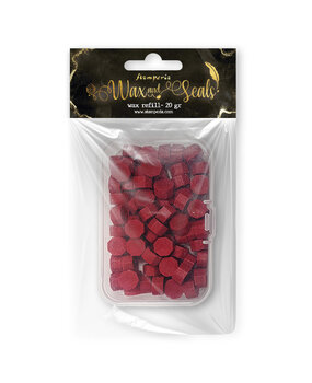 Stamperia Seal Red Wax And Seals (Wax Refill 20gr) (WAXC05)