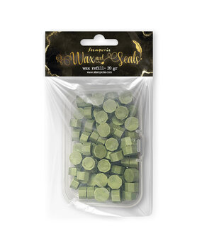 Stamperia Sage Green Wax And Seals (Wax Refill 20gr) (WAXC04)