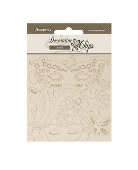 Stamperia Masquerade Decorative Chips Masks (SCB252)