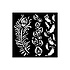 Masquerade Thick Stencil 12x12cm Feathers (KSTDS13) Masquerade Thick Stencil 12x12cm Feathers (KSTDS13)