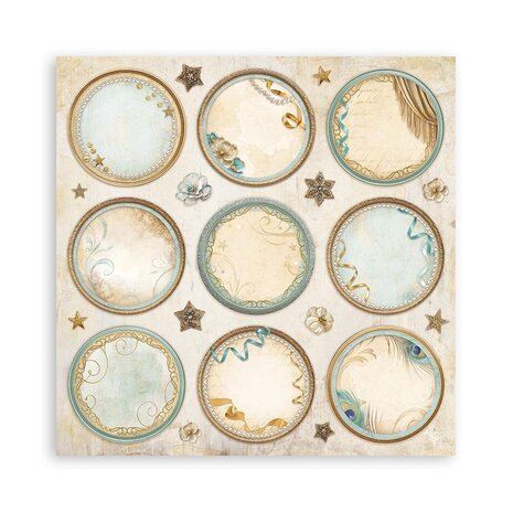 Stamperia Masquerade 12x12 Inch Paper Pack Maxi (Single Face) (SBBXLB20) Stamperia Masquerade 12x12 Inch Paper Pack Maxi (Single Face) (SBBXLB20)