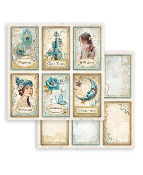 Stamperia Masquerade 12x12 Inch Paper Sheets 6 Cards (10pcs) (SBB1045) Stamperia Masquerade 12x12 Inch Paper Sheets 6 Cards (10pcs) (SBB1045)