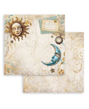 Stamperia Masquerade 12x12 Inch Paper Sheets Sun And Moon (10pcs) (SBB1049) Stamperia Masquerade 12x12 Inch Paper Sheets Sun And Moon (10pcs) (SBB1049)