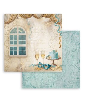 Stamperia Masquerade 12x12 Inch Paper Sheets Window (10pcs) (SBB1046) Stamperia Masquerade 12x12 Inch Paper Sheets Window (10pcs) (SBB1046)