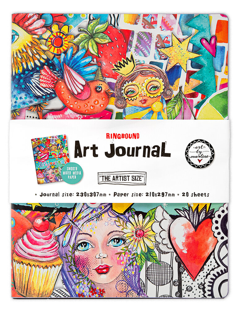 Art By Marlene Art Journal "The Artist Size" (ABM-25-JOUR17) (BASIC)