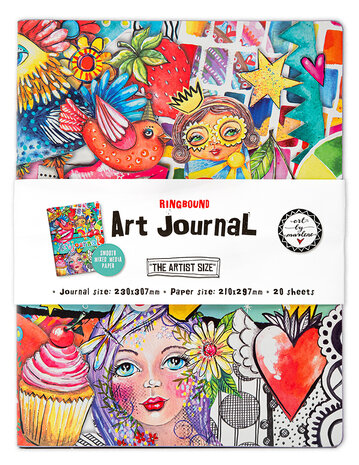 Art By Marlene Art Journal "The Artist Size" (ABM-25-JOUR17) (BASIC)