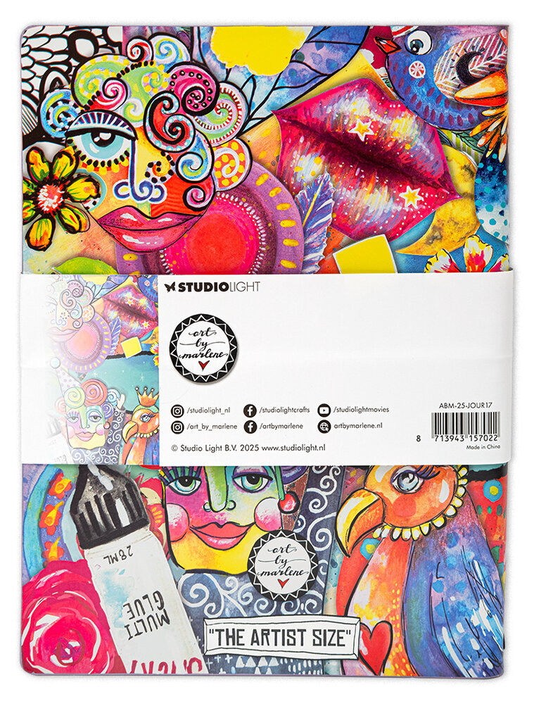 Art By Marlene Art Journal "The Artist Size" (ABM-25-JOUR17) (BASIC)