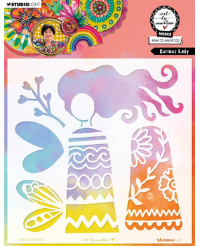 Art By Marlene Curious Lady Mask (ABM-25-MASK323) (DISCONTINUED)