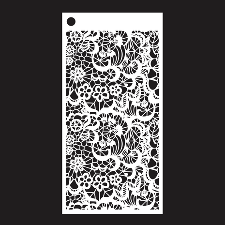 Elizabeth Craft Designs Hinged To The Past Stencils Journal 6 (S055)