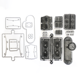 Elizabeth Craft Designs Hinged To The Past Stamp and Die Set Hinged (CSD389)