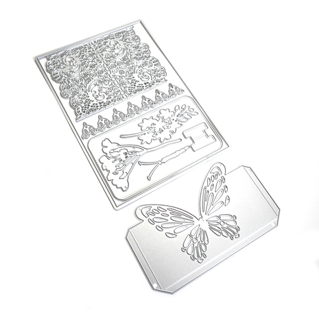 Elizabeth Craft Designs Hinged To The Past Die Laced (2210) Elizabeth Craft Designs Hinged To The Past Die Laced (2210)