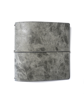 Elizabeth Craft Designs Hinged To The Past Art Journal Stonewashed Grey Square XL (AJ06)