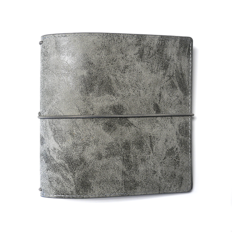 Elizabeth Craft Designs Hinged To The Past Art Journal Stonewashed Grey Square XL (AJ06) Elizabeth Craft Designs Hinged To The Past Art Journal Stonewashed Grey Square XL (AJ06)