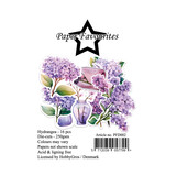 Paper Favourites Die-Cuts Hydrangea (16pcs) (PFD002)